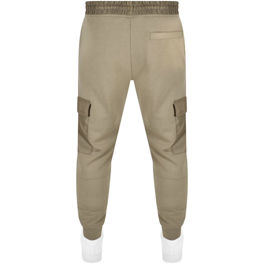 BOSS Se Pocket Cargo Jogging Bottoms Brown Mainline Menswear Denmark